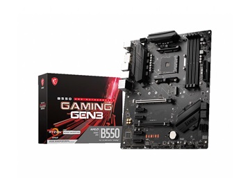 MSI MB Sc AM4 B550 GAMING GEN3, AMD B550, 4xDDR4, 1xHDMI, 1xDVI