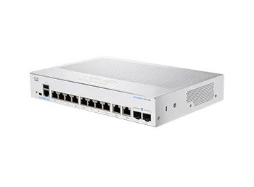 Cisco switch CBS350-8T-E-2G, 8xGbE RJ-45, 2xGbE RJ-45/SFP combo - REFRESH
