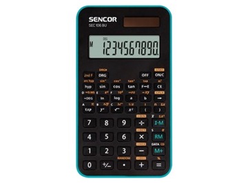 Sencor kalkulačka  SEC 106 BU - školní, 10místná, 56 vědeckých funkcí