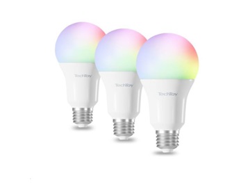 TechToy Smart Bulb RGB 11W E27 3pcs set