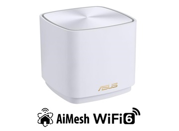 ASUS ZenWiFi XD4 1-pack white Wireless AX1800 Dual-band Mesh WiFi 6 System