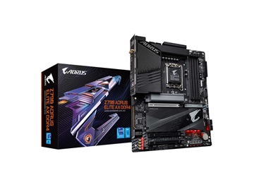 GIGABYTE MB Sc LGA1700 Z790 AORUS ELITE AX DDR4, Intel Z790, 4xDDR4, 1xHDMI, WI-FI