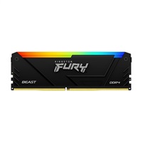 Kingston FURY Beast/DDR4/16GB/3200MHz/CL16/1x16GB/RGB/Black