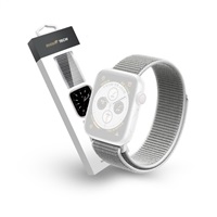RhinoTech řemínek Magic Tape pro Apple Watch 42/44/45/49mm bílá