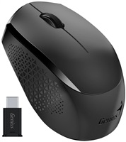 GENIUS myš NX-8000S Type-C/ 1200 dpi/ USB-C/ bezdrátová/ tichá/ černá