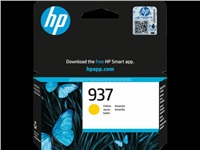 HP 937 Yellow Original Ink Cartridge (800 pages)