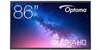 Optoma 5863RK IFPD 86" -  interaktivní dotykový, 4K UHD, multidotyk 40prstu, Android 13, 8GB RAM/ 64GB ROM