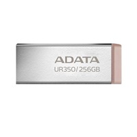 ADATA Flash Disk 256GB UR350, USB 3.2, stříbrno-hnědá