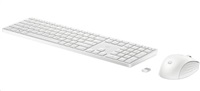 HP 655 Wireless Mouse and Keyboard CZ-SK White