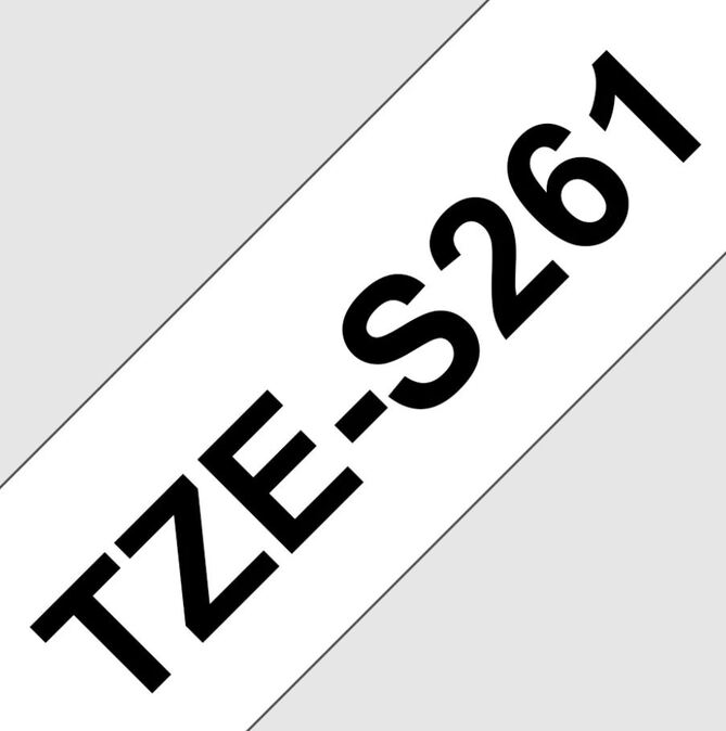 TZE-S261, bílá / černá, 36mm