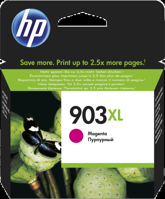 HP 903XL Purpurová originální inkoustová kazeta s vysokou výtěžností