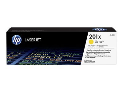 HP 201X tisková kazeta žlutá velká, CF402X