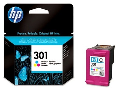 HP 301 tříbarevná inkoustová kazeta, CH562EE