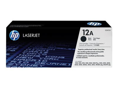 HP inteligentní tisková kazeta černá, Q2612A