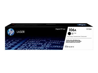 HP 106A Black Laser Toner, W1106A