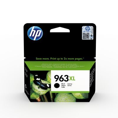 HP 963XL Černá originální inkoustová kazeta s vysokou výtěžností