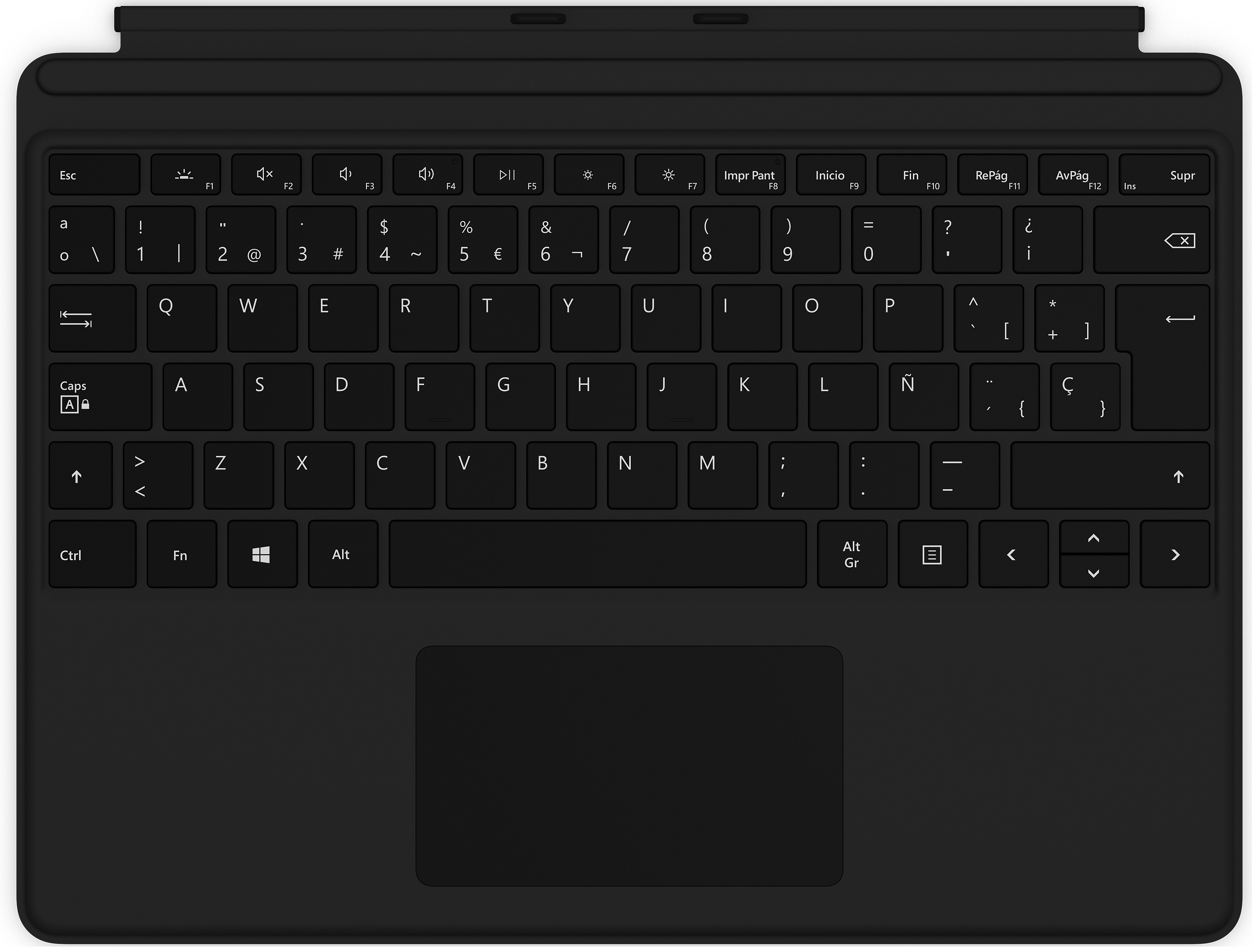 Microsoft Surface Pro X Keyboard - UK - black - komerční