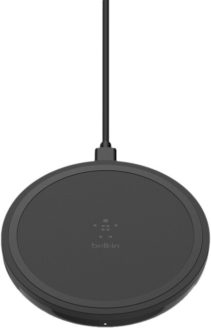 BELKIN 10W bezdrátová nabíječka se zdrojem a kabelem, černá