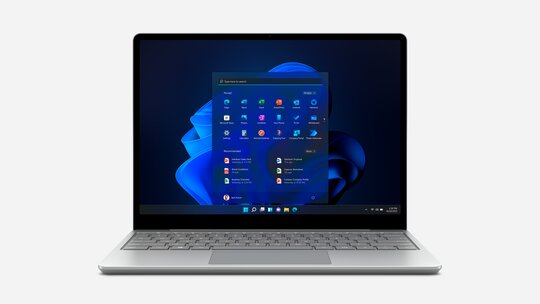 Microsoft Surface Laptop Go - 12,4"/i5-1035G1/16GB/256GB/Grafika Intel® UHD/WIN 10 PRO - Platinová -komerční