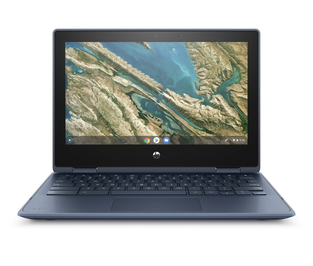 HP Chromebook/x360 11 G3 EE/N4120/11,6"/1366x768/T/8GB/64GB eMMC/UHD 600/Chrome/Blue/1R