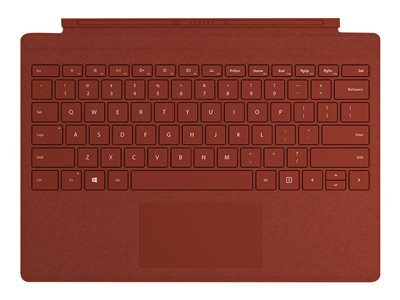Microsoft Surface Pro Signature Type Cover - UK - poppy red - komerční