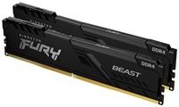 Kingston FURY Beast/DDR4/32GB/2666MHz/CL16/2x16GB/Black