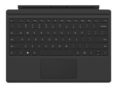 Surface Pro Type Cvr Com EngBrit UK/Irl Black