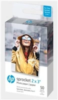 HP Zink Paper Sprocket 50 Pack 2x3"
