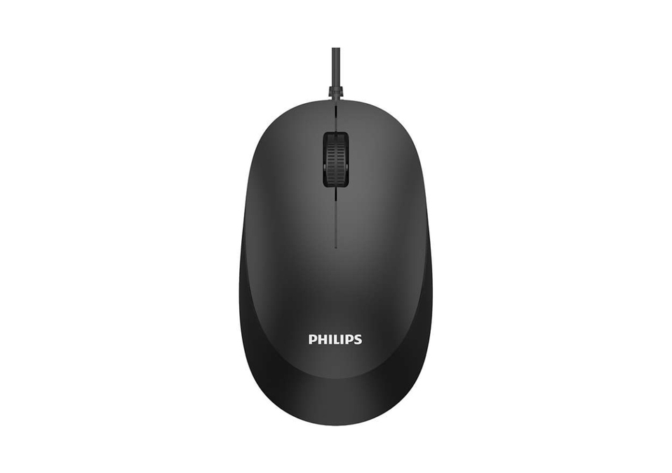 Philips SPK7207BL/Kancelářská/Optická/Drátová USB/Černá