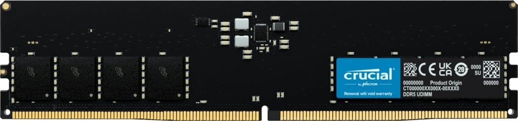 Crucial/DDR5/16GB/5200MHz/CL42/1x16GB