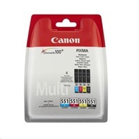 Canon CARTRIDGE CLI-571XL C/M/Y/BK PHOTO VALUE Multi-Pack pro PIXMA (645 str.) BAZAR/POŠKOZENÝ OBAL