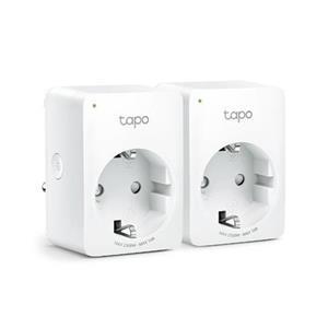 TP-Link Tapo P100(2-pack)(EU) chytrá WiFi mini zásuvka (2300W,10A,2,4 GHz,BT)