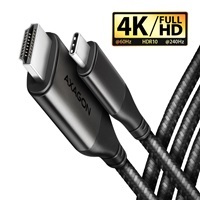 AXAGON RVC-HI2MC, USB-C -&gt; HDMI 2.0a redukce / kabel 1.8m, 4K/60Hz HDR10