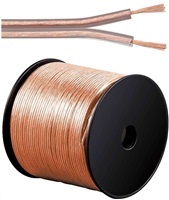 BAZAR - PremiumCord Kabely na propojení reprosoustav 100% CU měď 2x1,5mm 100m - Poškozený obal (Komplet)