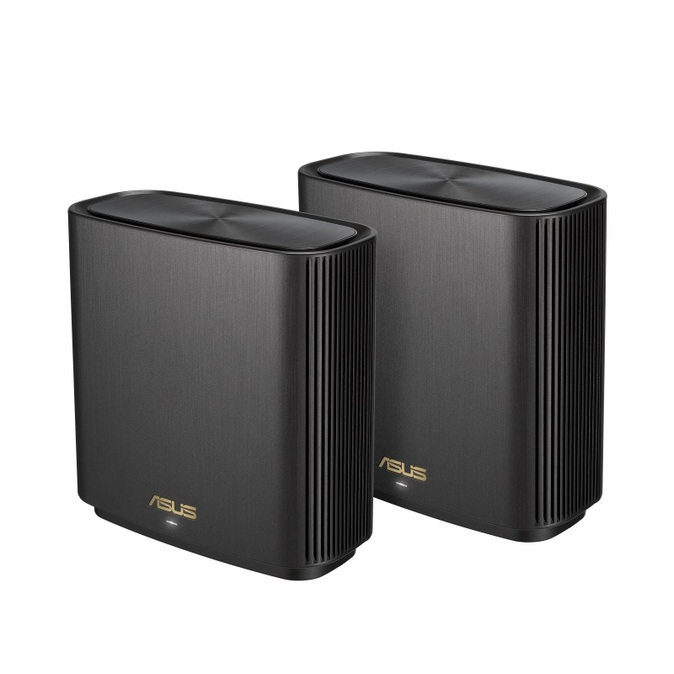 ASUS ZenWifi XT8 v2 2-pack black Wireless AX6600 Wifi 6 Tri-Band Gigabit Mesh system