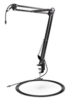 Endorfy stojan na mikrofon Streaming Boom Arm / max 63mm tloušťka stolu / 100x90 mm / černý