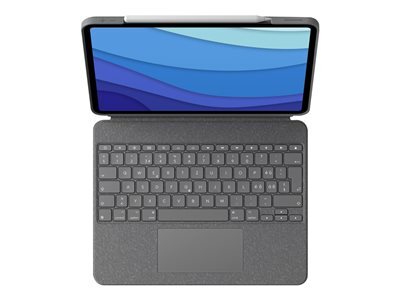 Logitech Combo Touch - Švýcarská - QWERTZ - Písečná