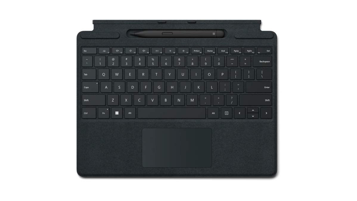 Microsoft Surface Pro Signature Keyboard + Slim Pen 2 Bundle (Black), CZ&amp;SK (potisk)