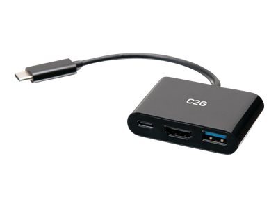 C2G USB C Docking Station with 4K HDMI, USB, and USB C