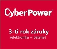 CyberPower 3-tí rok záruky pro BPSE240V75ART3UOA