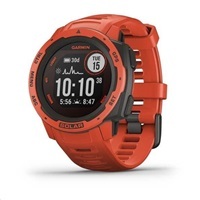 Garmin GPS sportovní hodinky Instinct Solar Red Optic