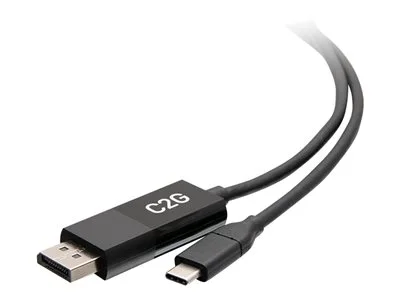 C2G 6ft (1.8m) USB-C to DisplayPort Adapter Cable