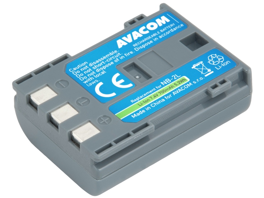 Baterie AVACOM pro Canon NB-2LH Li-Ion 7.4V 700mAh 5.2Wh