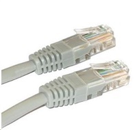 XtendLan patch kabel Cat5E, UTP - 40m, šedý