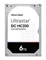 BAZAR - Western Digital Ultrastar® HDD 6TB (HUS726T6TALE6L4) DC HC310 3.5in 26.1MM 256MB 7200RPM SATA 512E SE