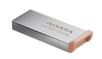 ADATA Flash Disk 128GB UR350, USB 3.2 Dash Drive, kov hnědá
