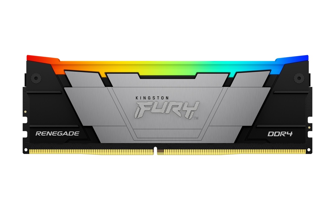 Kingston FURY Renegade/DDR4/16GB/4000MHz/CL19/2x8GB/RGB/Black
