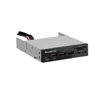 BAZAR - CHIEFTEC čtečka karet CRD-908H, 3,5", USB 3.2 Hub - Poškozený obal (Komplet)