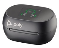 Poly Voyager Free 60+ bluetooth headset, BT700 USB-A adaptér, dotykové nabíjecí pouzdro, černá