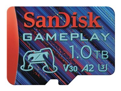SanDisk MicroSDXC karta 1TB GamePlay (R:190/W:130 MB/s, UHS-I, V30, A2)